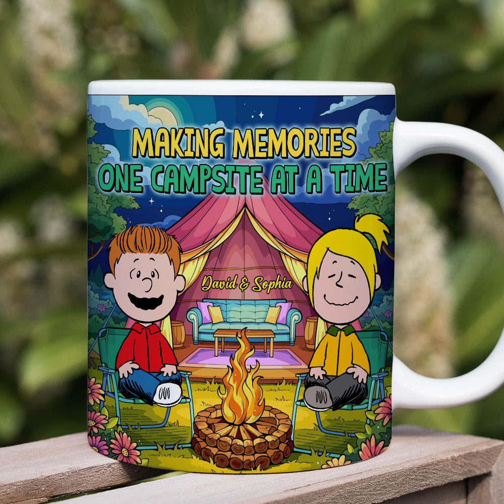 Personalized Gifts For Couple Coffee Mug 02xqtn181224hh Making Memories One Campsite At A Time-Homacus