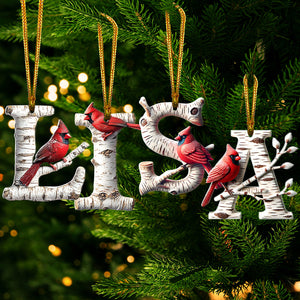 Custom Alphabet Letter Heaven Gifts Christmas Ornament 03HUDT281024-Homacus