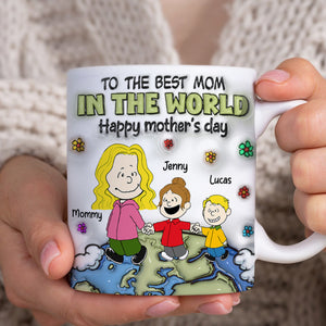 Personalized Gifts For Mom Coffee Mug 02totn100325hh The Best Mom In The World-Homacus