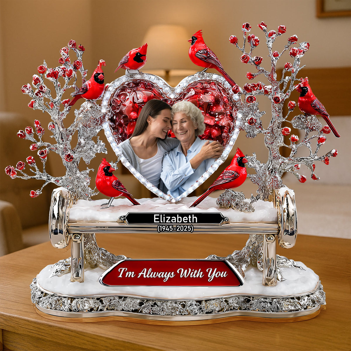 I'm Always With You Acrylic Plaque - Memorial Custom Photo Gift For Heaven 04TGLU090625-Homacus