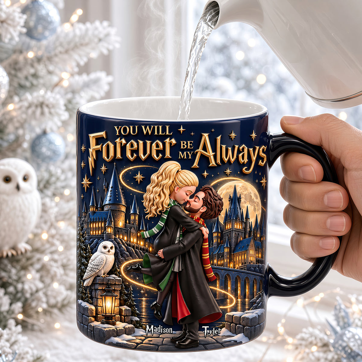 The Perfect Match Magic Coffee Mug - Personalized Gifts For Couple 03nadt161026-Homacus