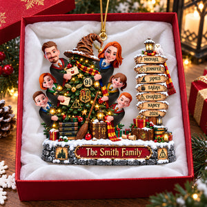 Merry Family Memories Christmas Ornament - Personalized Gifts For Family 01TOQN100926-Homacus