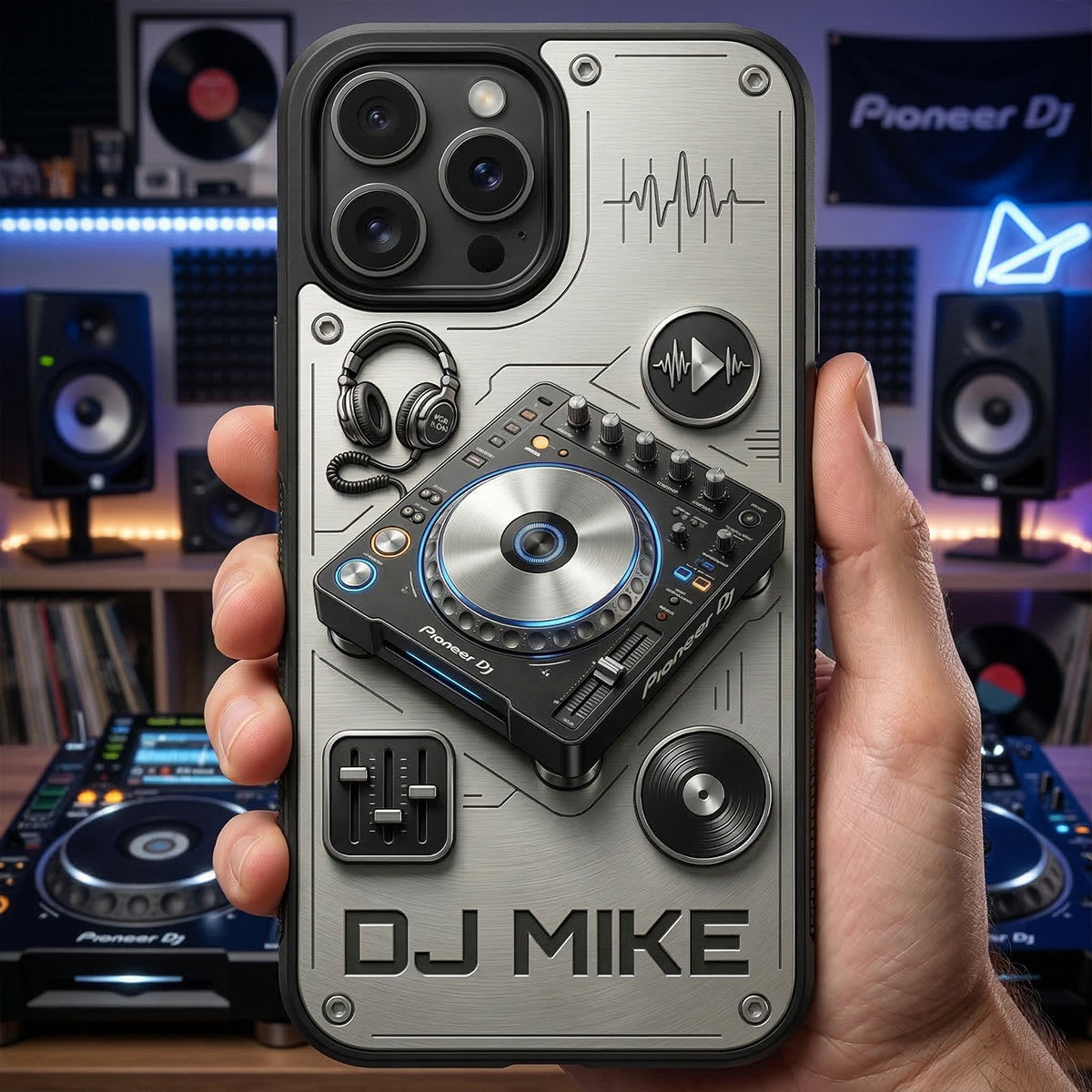 DJ Controller Phone Case - Personalized Gifts For Music Lovers 03natn160326-Homacus