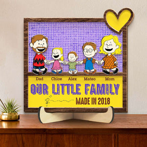 Personalized Gifts For Family Wood Sign 04ACDT060724HH-Homacus