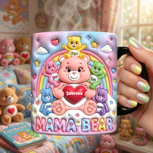 Mom And Cubs Magic Mug - Personalized Gifts For Mom 03NATA220426-Homacus