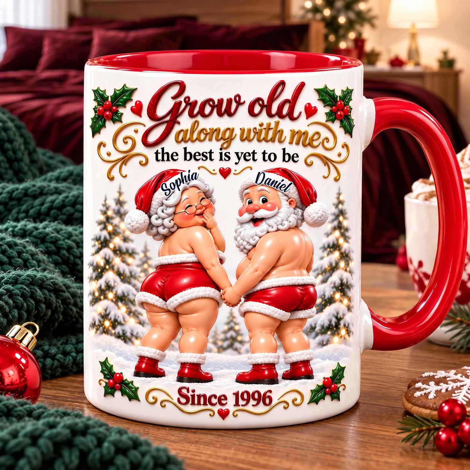 Santa Old Couple Accent Mug - Personalized Christmas Gifts For Couple 04nalu201026-Homacus