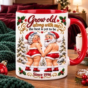 Santa Old Couple Accent Mug - Personalized Christmas Gifts For Couple 04nalu201026-Homacus