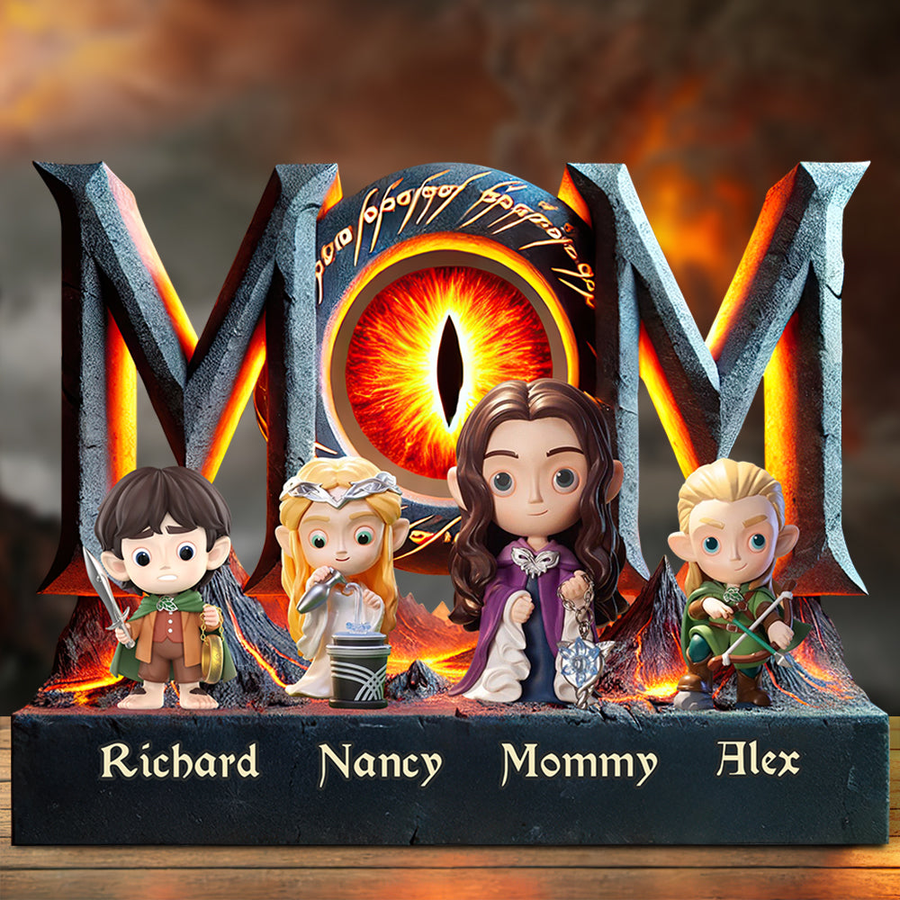 Fantasy Mom Acrylic Plaque - Personalized Gifts For Mom 03hudt280425-Homacus