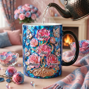 Glow Mom Era Magic Mug - Personalized Gifts For Mom 04TGDT230426-Homacus