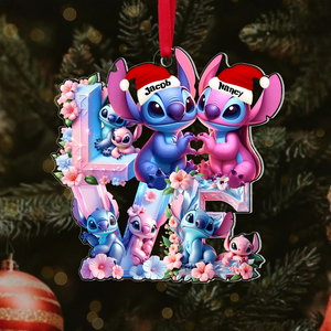 Personalized Gifts For Couple Christmas Ornament 05ohpu091124-Homacus