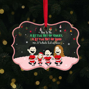 Personalized Christmas Gifts For Family Acrylic Ornament 02KAMH240724DA-Homacus