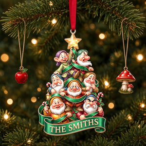 Seven Little Friends Christmas Ornament - Personalized Gifts For Family 01halu190826-Homacus