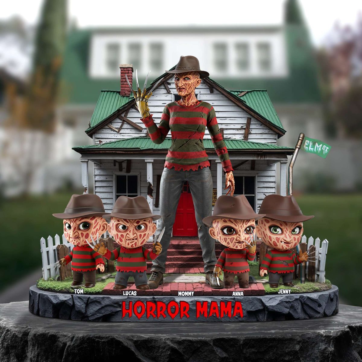 Horror Mama Acrylic Plaque - Personalized Gift For Mother 02QHTN160425-Homacus