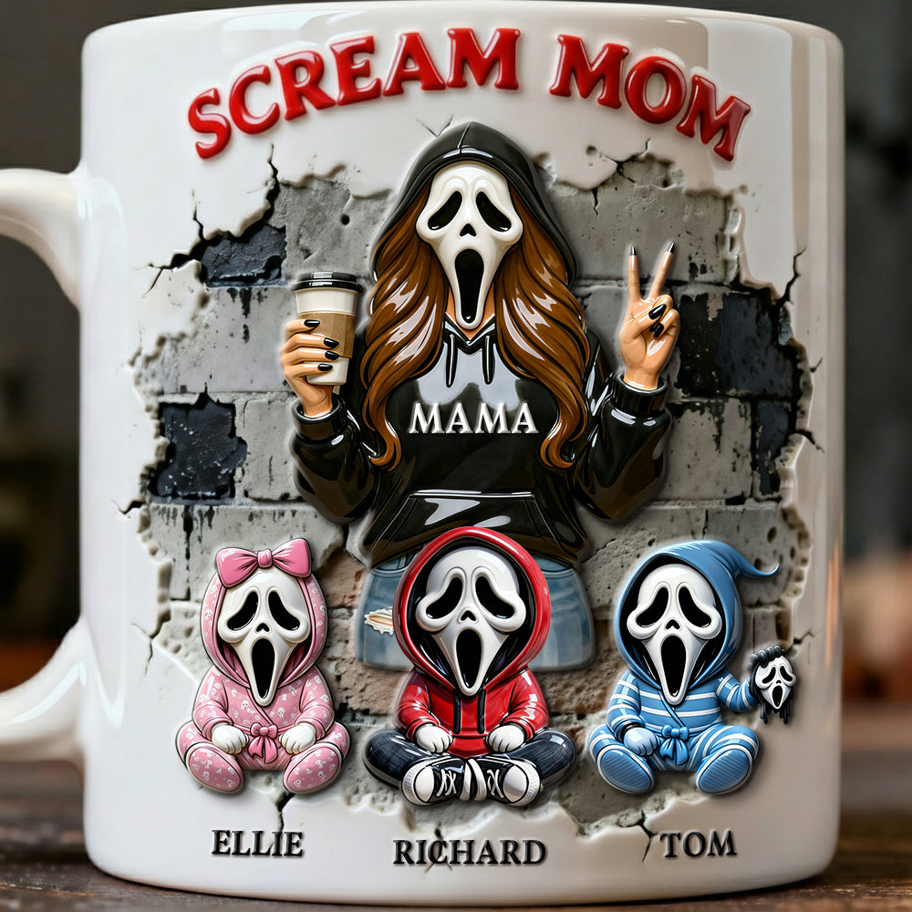 Horror Mom Coffee Mug - Personalized Gifts For Mom 02NADT110226-Homacus