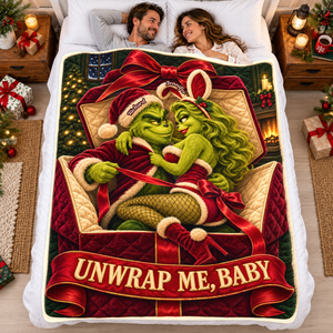 Funny Mischief Couples Blanket - Personalized Christmas Gifts For Couples 06haqn131026-Homacus