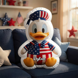 Freedom Lovers Shaped Pilllow - Personalized Patriotic Gifts 05PADH250526