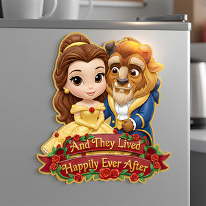Happily Ever After Fridge Magnet Gifts For Couple 06HUDT261125-Homacus
