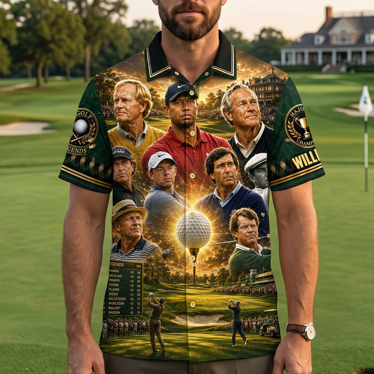 Golf Legends Hawaiian Shirt - Personalized Gifts For Golf Lovers 02natn040726-Homacus