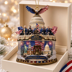 Free Dome Acrylic Ornament, Personalized Gifts For Patriots 05qhdt310826-Homacus