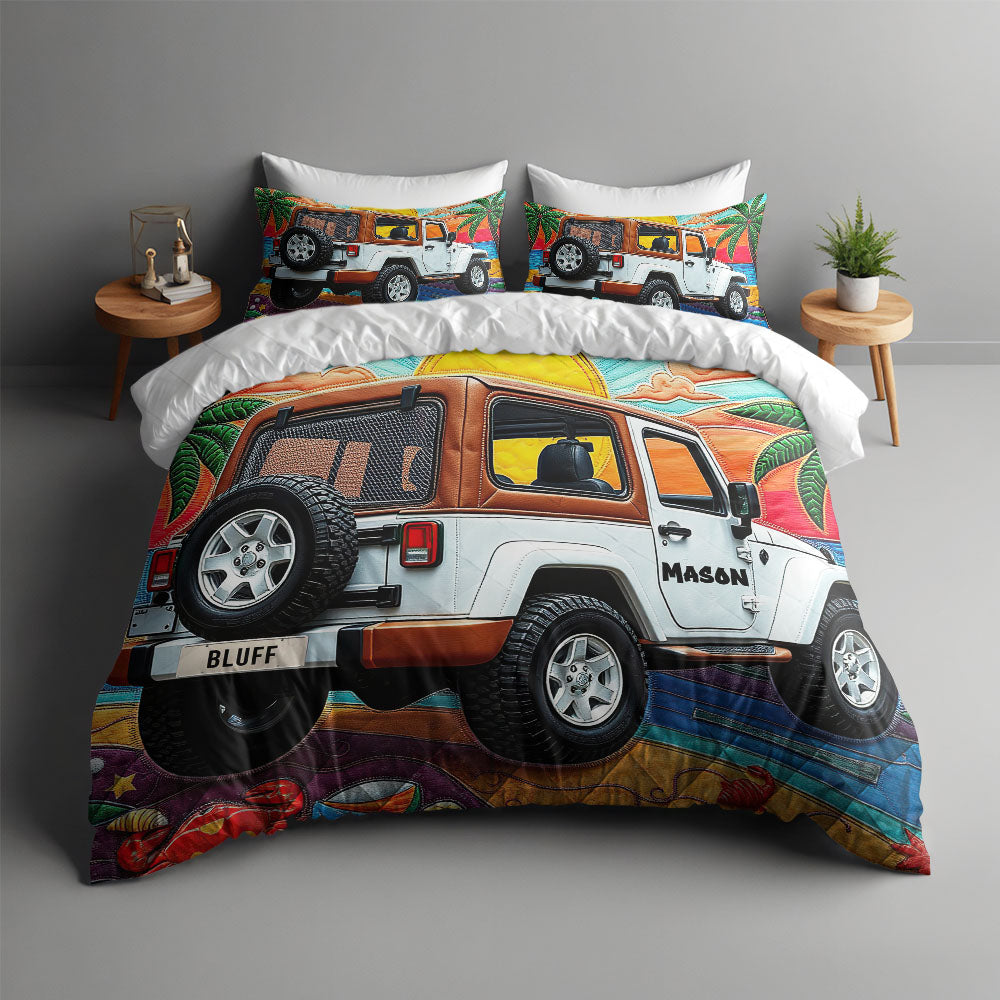 Personalized Gifts For Off Road Lovers Quilt Bedding Set 015HUMH060225-Homacus