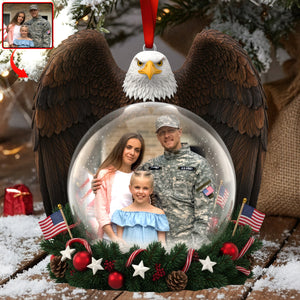Military Appreciation Acrylic Ornament – Custom Photo Gifts For Family 04naqn121125-Homacus