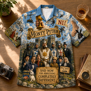Vintage Sketch Comedy Hawaiian Shirt - Personalized Gifts 04NADH140726