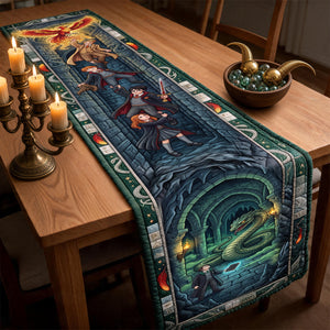 Epic High-Fantasy World Quilted Table Runner - Personalized Gifts 04hudt120826-Homacus
