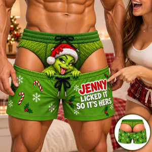 Furry Mischief Men Boxer - Personalized Christmas Gifts For Him 03ohlu131026-Homacus