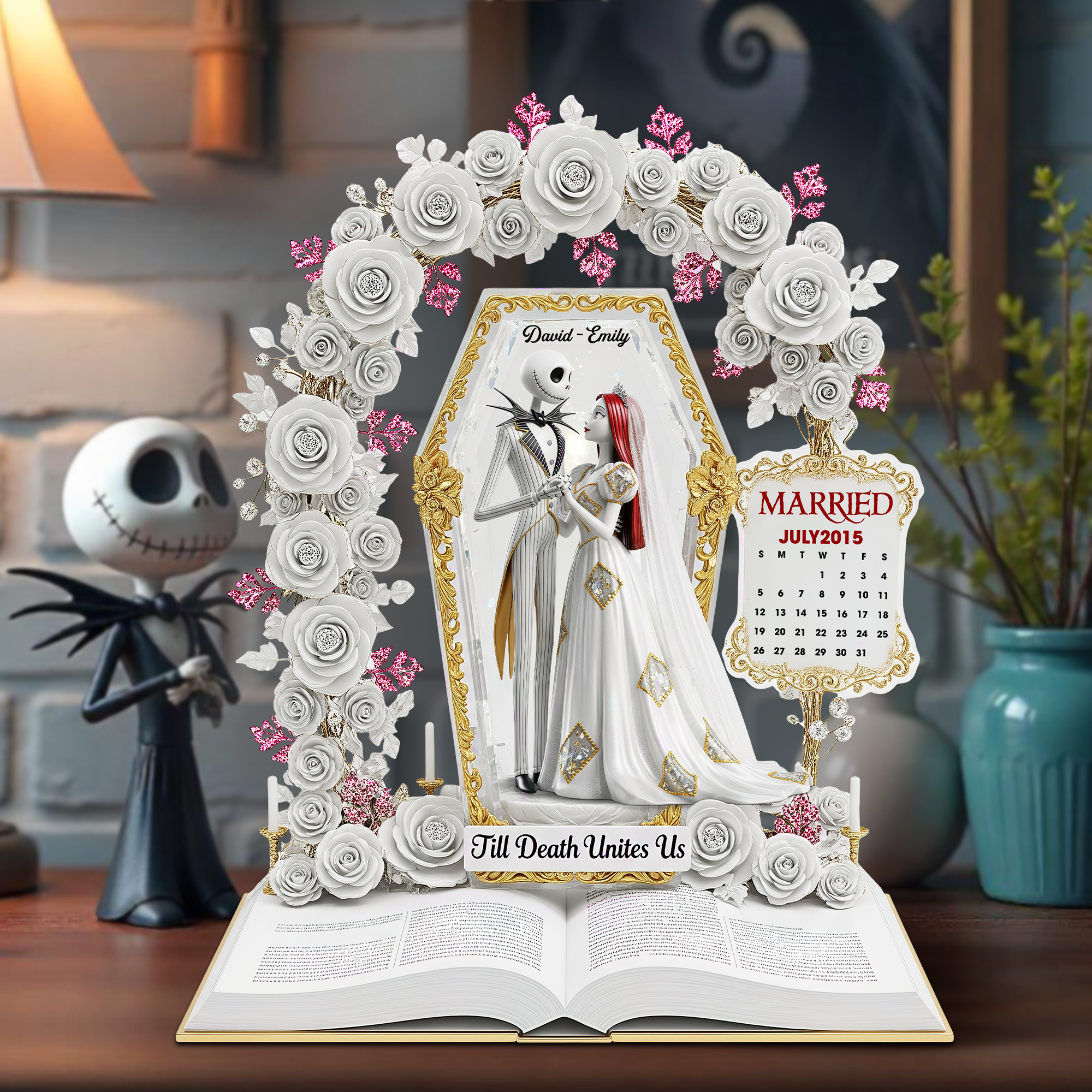 Couple Anniversary Acrylic Plaque - Personalized Gifts For Couple 01ohpu090725-Homacus