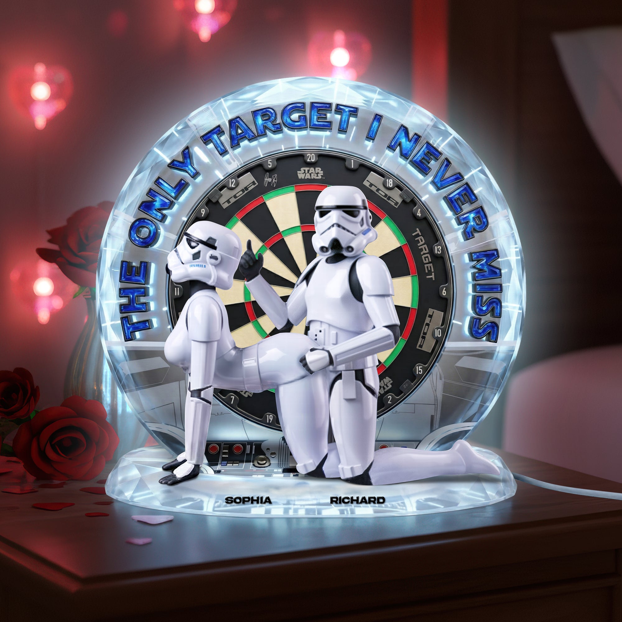Humor Couple From Outer Space Light Box - Personalized Gifts For Couple 01qhqn031225-Homacus