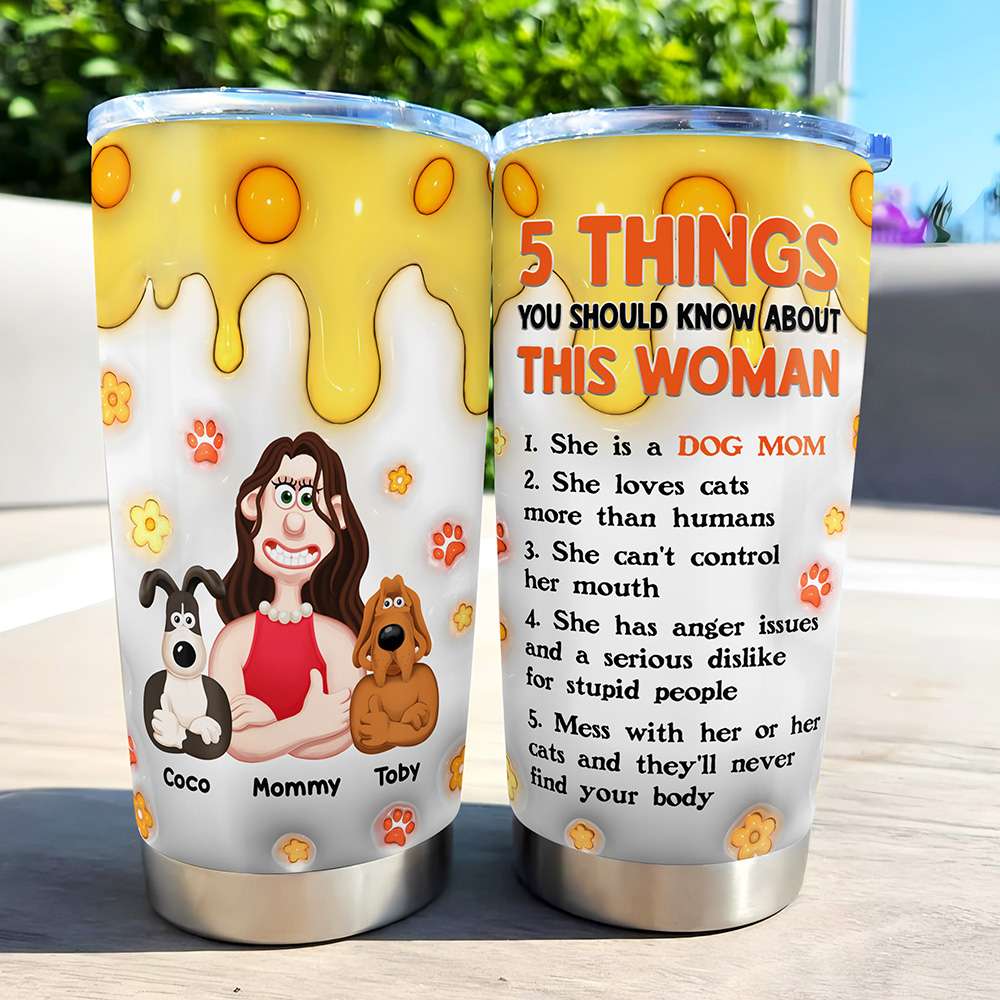 Personalized Gifts For Dog Lover Tumbler 01TOMH210225PA-Homacus