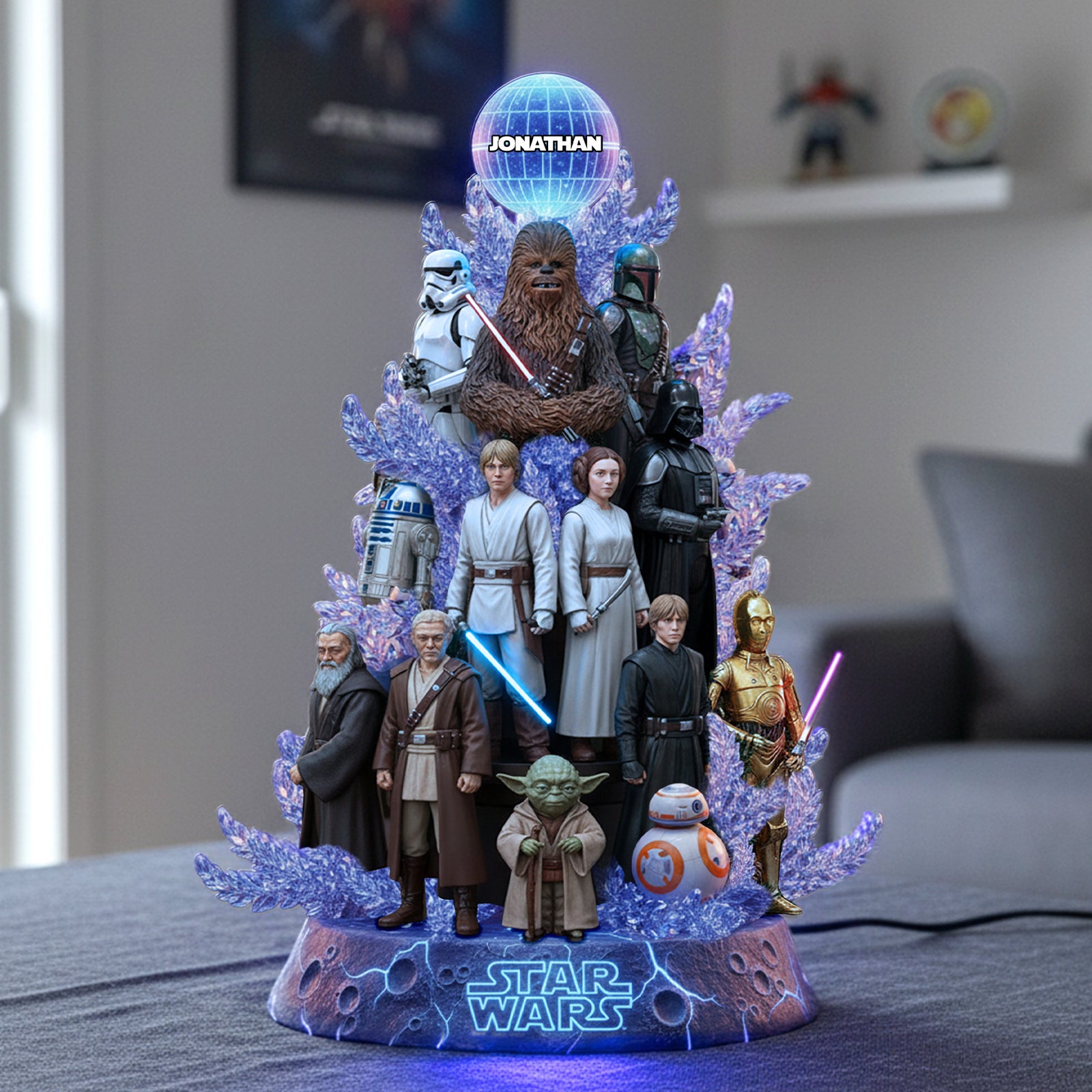 Epic Heroes Acrylic Light Box - Personalized Gifts 02pamg191125-Homacus