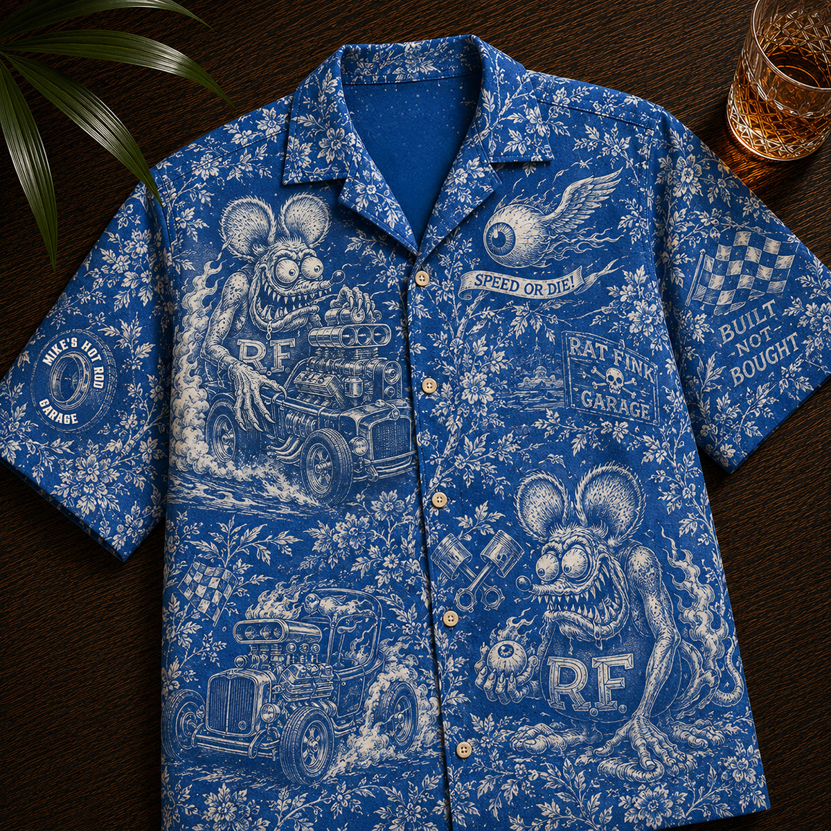 Top Speed Hawaiian Shirt- Personalized Gifts For Hot Rod Lover 04QHDT100726-Homacus