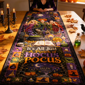 Midnight Spell Table Runner - Personalized Halloween Gifts 03hudt130826-Homacus