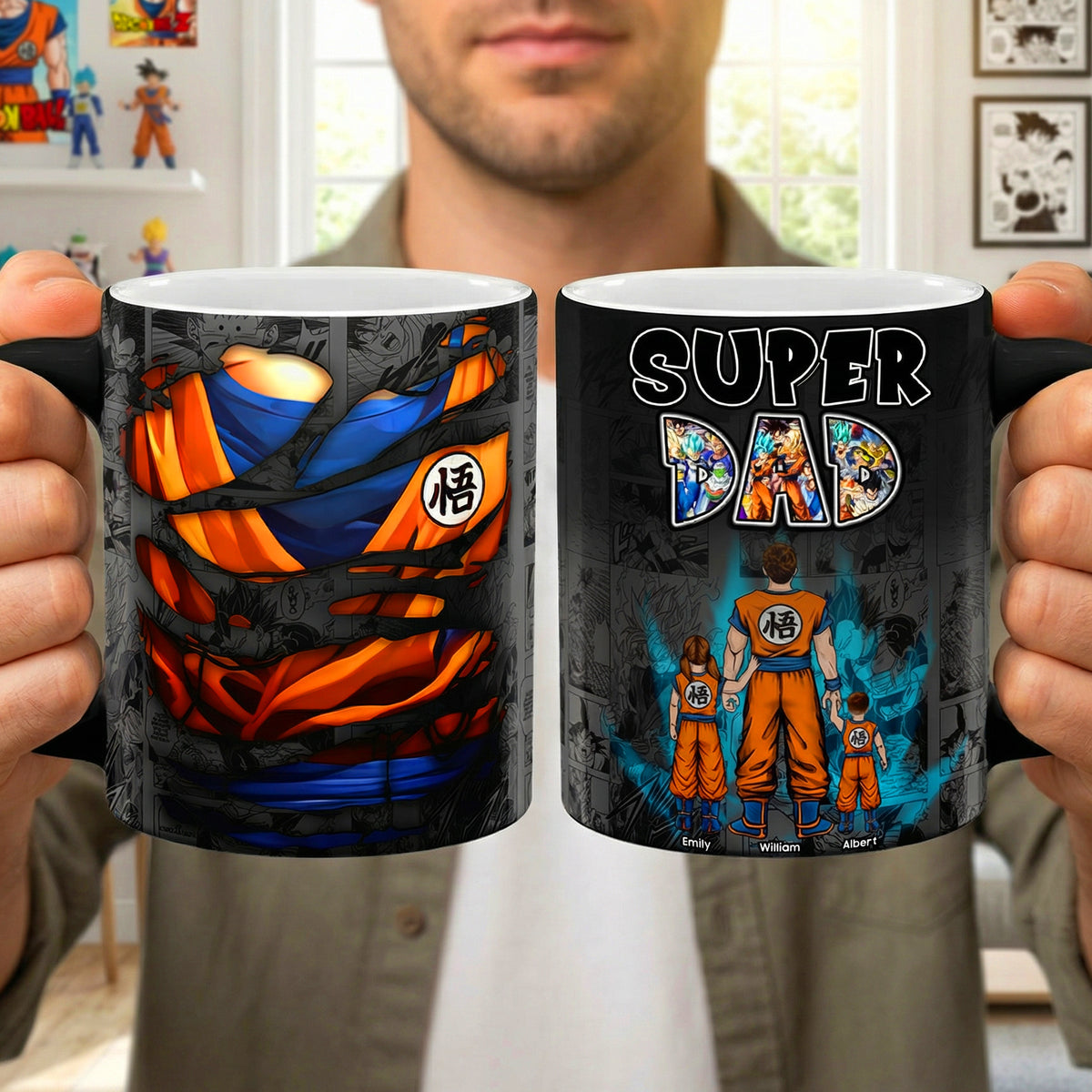 Exporing Energy Dad Magic Mug - Personalized Gifts For Dads 041qhqn060426-Homacus