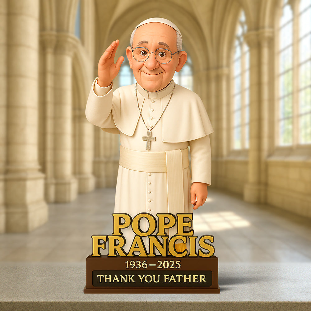 Pope Francis Plaque 07tgqn220425-Homacus