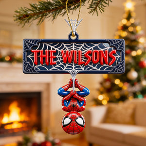 Web-Slinging Warrior Acrylic Ornament - Personalized Christmas Gifts 03nadt200826-Homacus