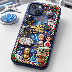 Merry Galactic Force Christmas Phone Case - Personalized Christmas Gifts 02palu201026-Homacus