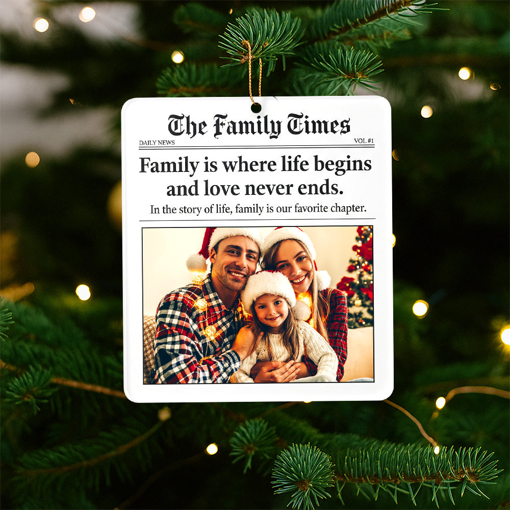 Personalized Gifts For Family Christmas Ornament 02hytn150925-Homacus