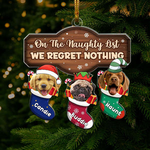 Custom Photo Christmas Gifts For Pet Lovers Ornament 01XQLU141024-Homacus