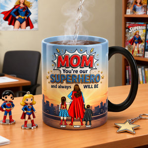 Fearless Guardian Mom Magic Mug - Personalized Gifts For Mothers 04natn140426-Homacus