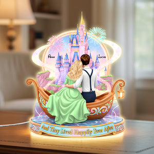 Happily Ever After Acrylic Light Box - Personalized Gifts For Couple 03hutn131225-Homacus