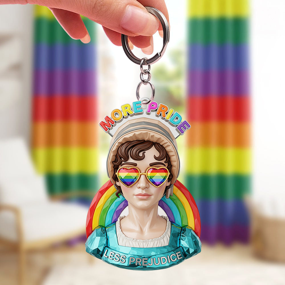 LGBT Supporter Keychain - Gifts For LGBT 06naqn300525-Homacus