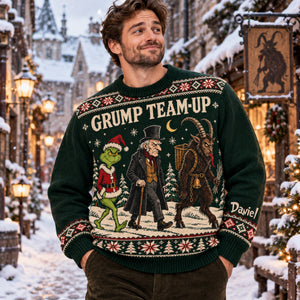 Curmudgeon Ugly Sweater, Personalized Gifts For Christmas 04qhlu221026-Homacus
