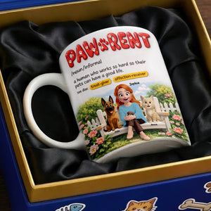Dog & Cat Mom Coffee Mug - Personalized Gifts For Mothers 03toqn130326-Homacus