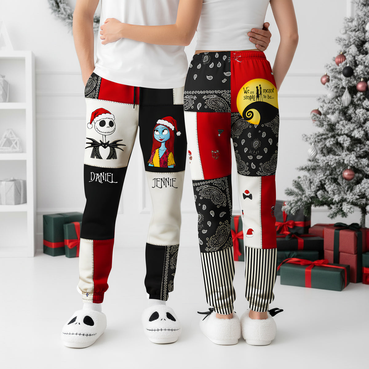 Personalized Gifts For Couple Christmas Sweatpants 02kilu110925-Homacus