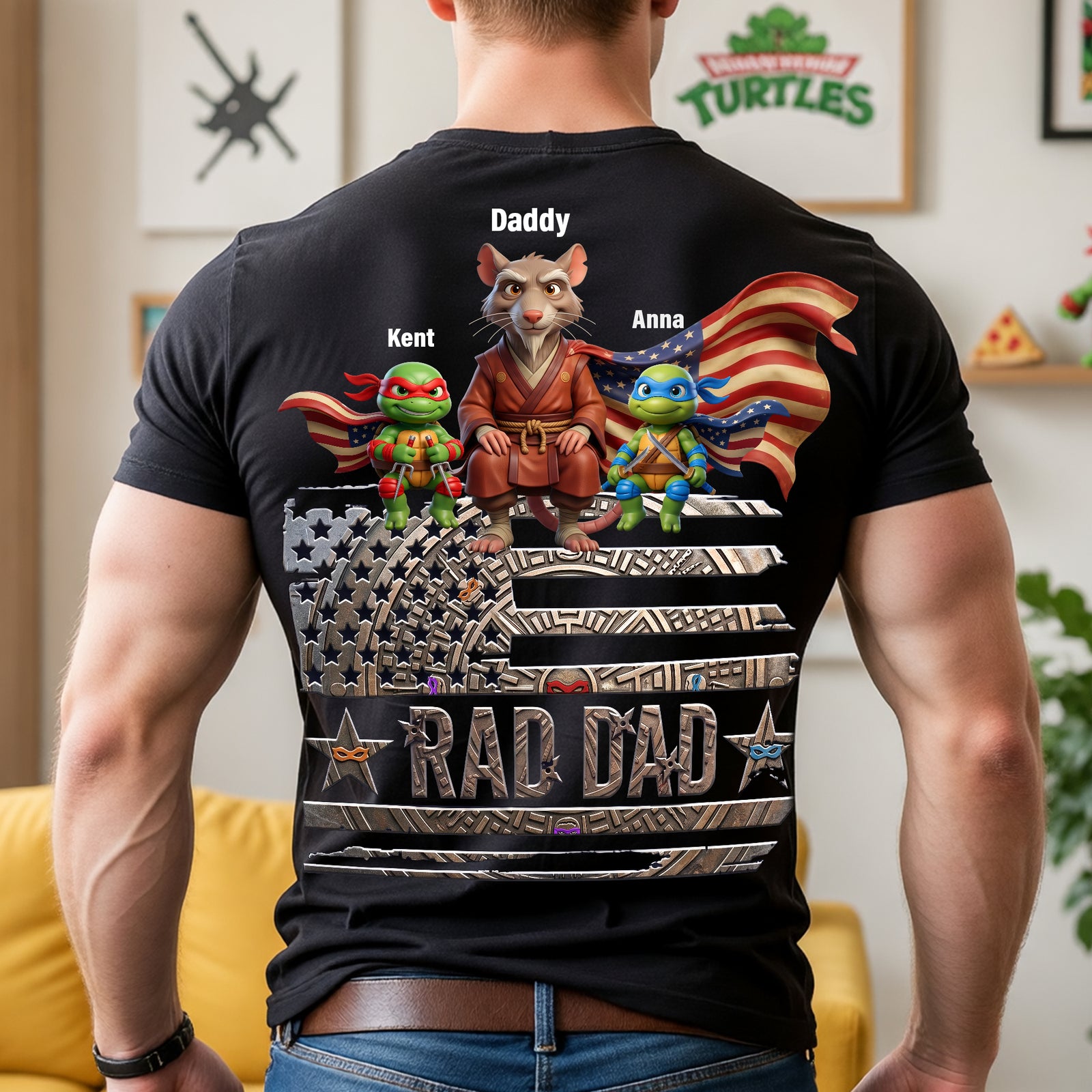Master Dad Of Underworld Shirt, Personalized Gifts For Dads 02qhqn130526-Homacus