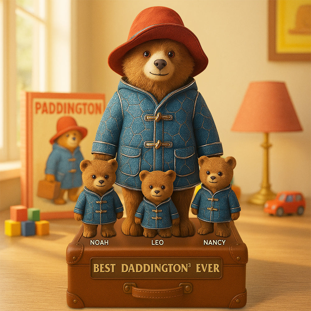 Best Dad Ever Acrylic Plaque Personalized Gifts For Dad 01TGDT020525-Homacus