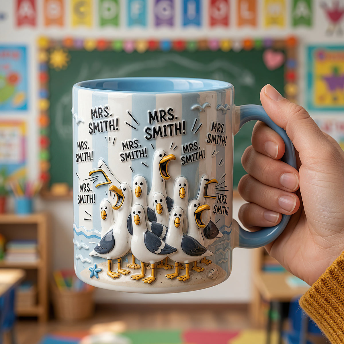 Funny Needy Teacher Life Accent Mug - Personalized Gifts For Teachers 04qhdt220726-Homacus