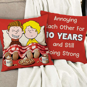 Personalized Gifts For Couple Pillow 02OHDT101224HH-Homacus